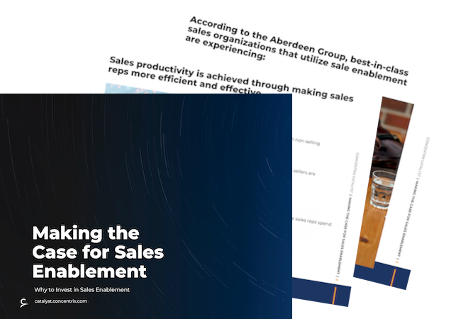 Making the case for sales enablement
