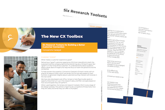 The new customer experience (CX) toolbox