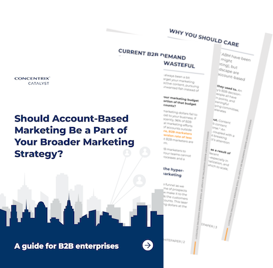 Should account-based marketing be a part of your broader marketing strategy?